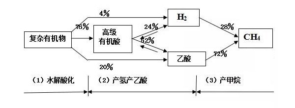 厭氧消化的三個階段和COD轉(zhuǎn)化率有多少?